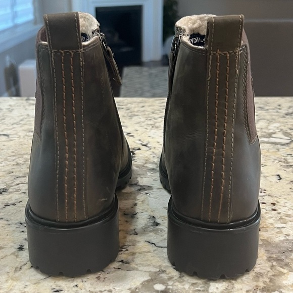 Rockport Shoes Gore Taupe Suede Gore Chelsea Boots - Picture 3 of 15